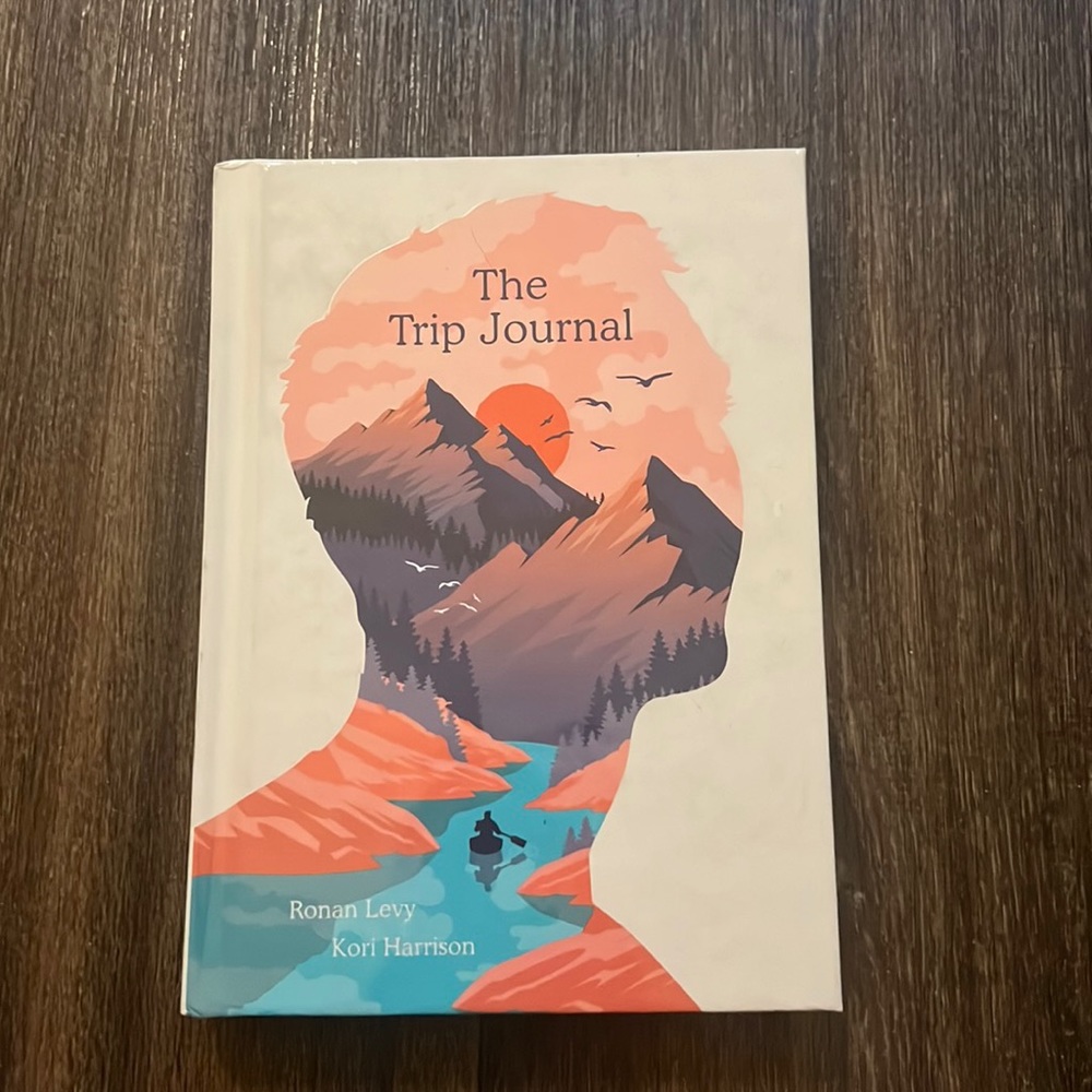 The Trip Journal by Ronan Levy and Kori Harrison - Cream and Orange